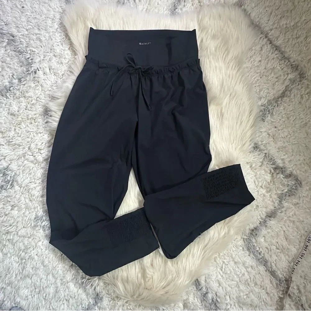 ATHLETA black Drawstring Pants